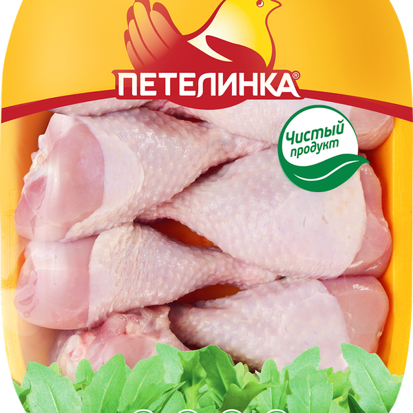 Голень куриная ПЕТЕЛИНКА охл. подложка вес до 1.3 кг