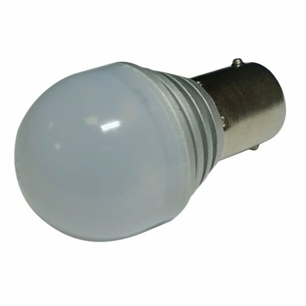 S122A T15/белый/(BA15S) 12SMD 2835 9-15V 1contact.(1156) коробка 1 шт