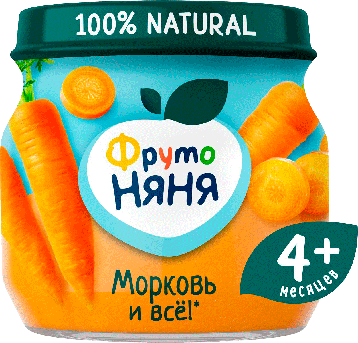 

Пюре Фрутоняня морковь