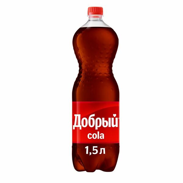 Напиток сильногазированный Добрый Cola, 1.5л