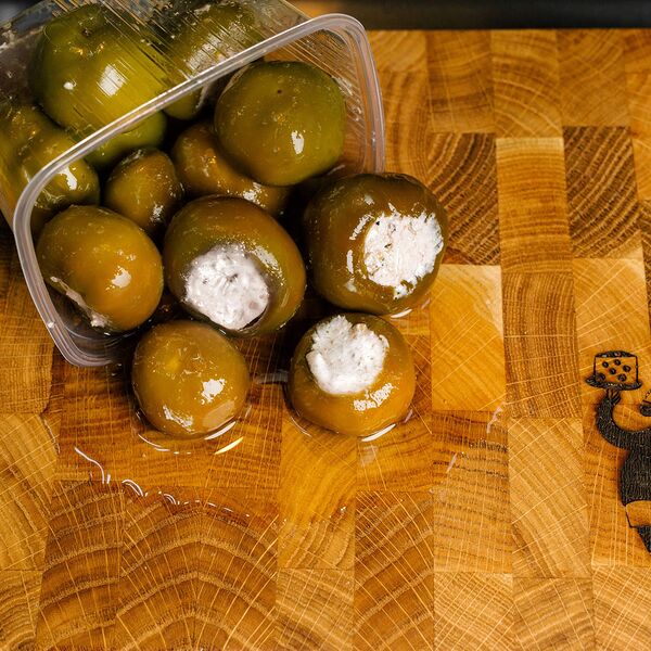 Перец зеленый, фаршированный сыром, Греция, Delphi