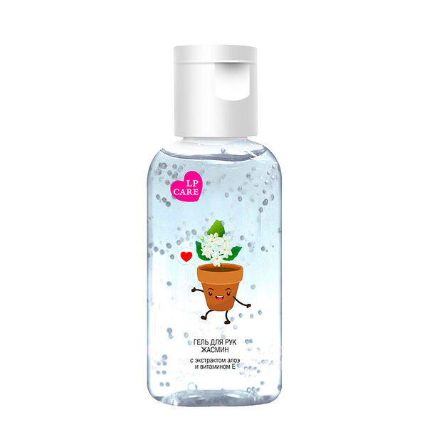 Гель-санайзер для ухода за кожей рук `LP CARE` Жасмин 50 мл