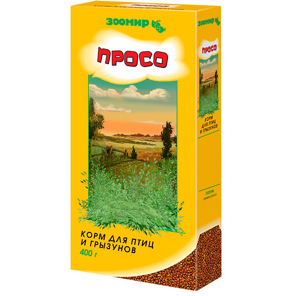 Корм Зоомир Просо для птиц и грызунов  