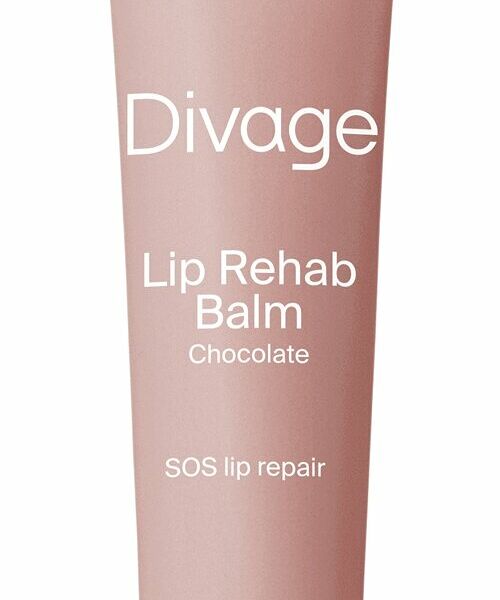 DIVAGE Бальзам для губ с ароматом шоколада Lip Rehab Balm SOS lip repair Chocolate, 12 мл