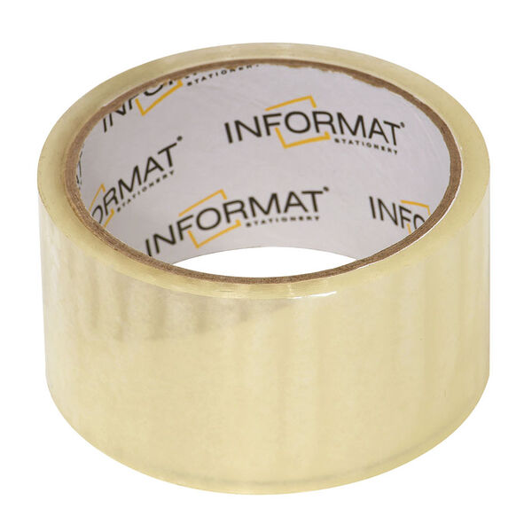 Скотч информат 48 мм 36 м 40 мкм прозрачный t4836-01