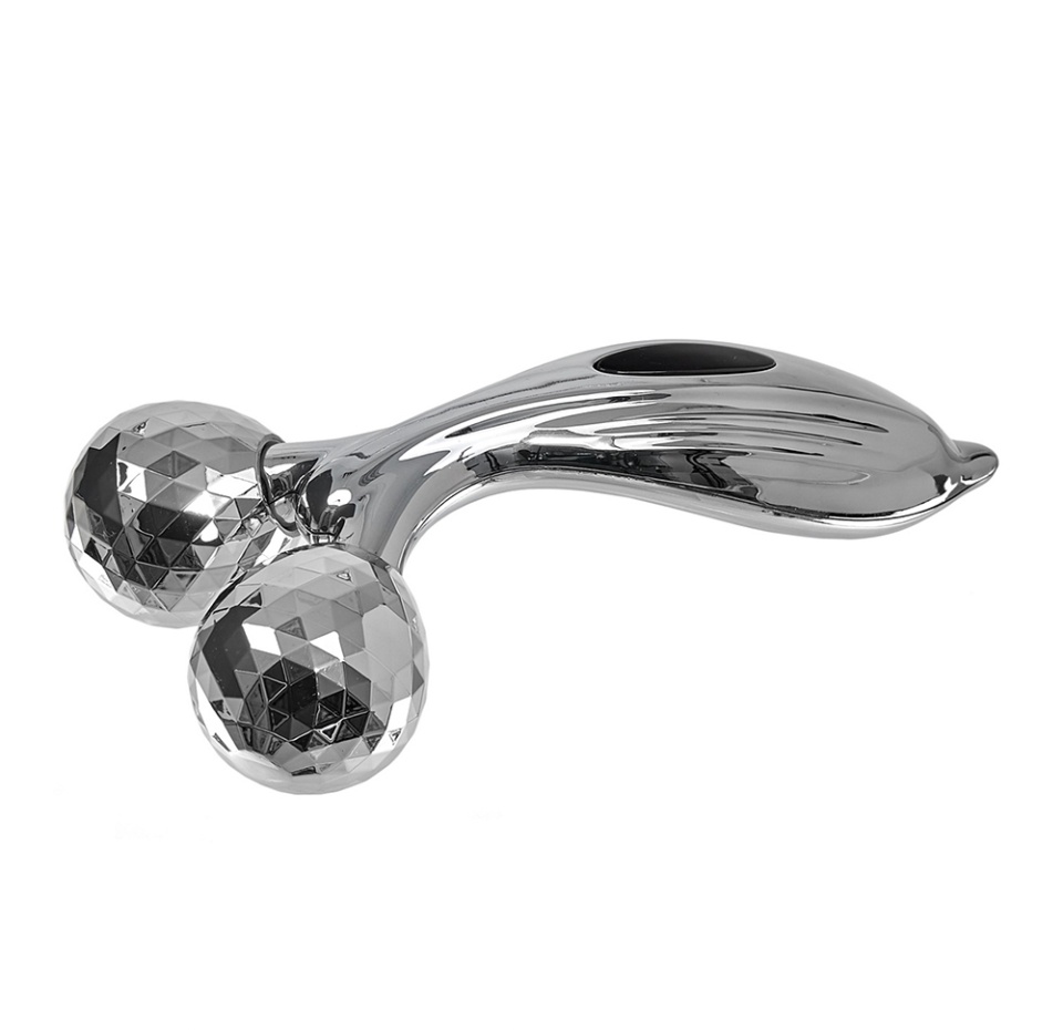 

Роликовый 3D массажер для лица и тела (2 ролика) из полимерных материалов, Китай