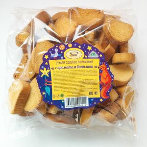 Сухари БКК Сдобные высший сорт с ароматом ванилина