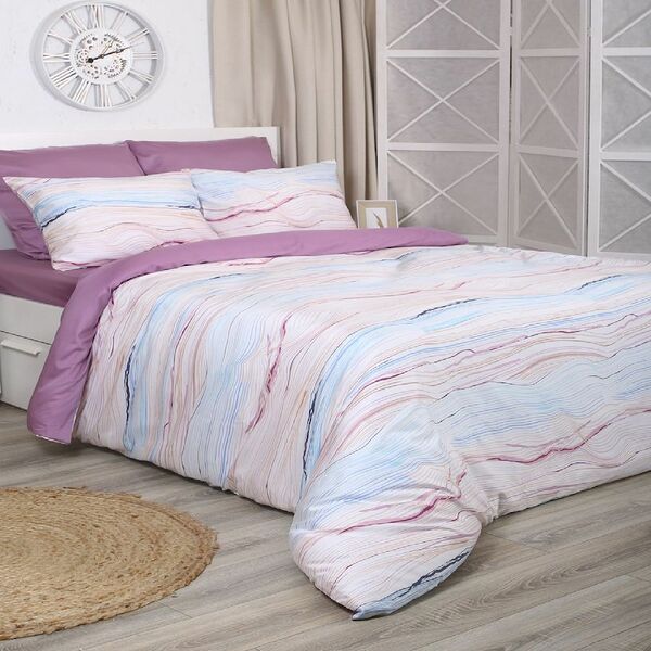 Комплект постельного белья Mona Liza Premium Melody, 2-сп, 4 наволочки, тенсель