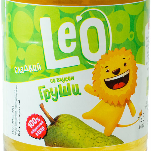 Напиток Леогруша Ручеек лимонад газированный 1