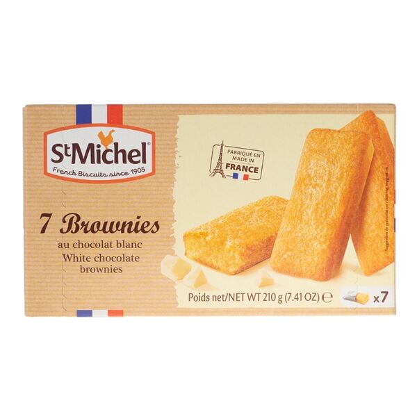 Пирожное St Michel Брауни с белым шоколадом