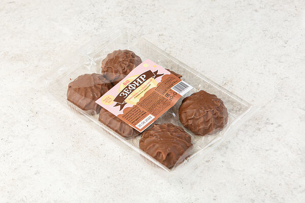 Зефир бананово-клубничный в молочном шоколаде