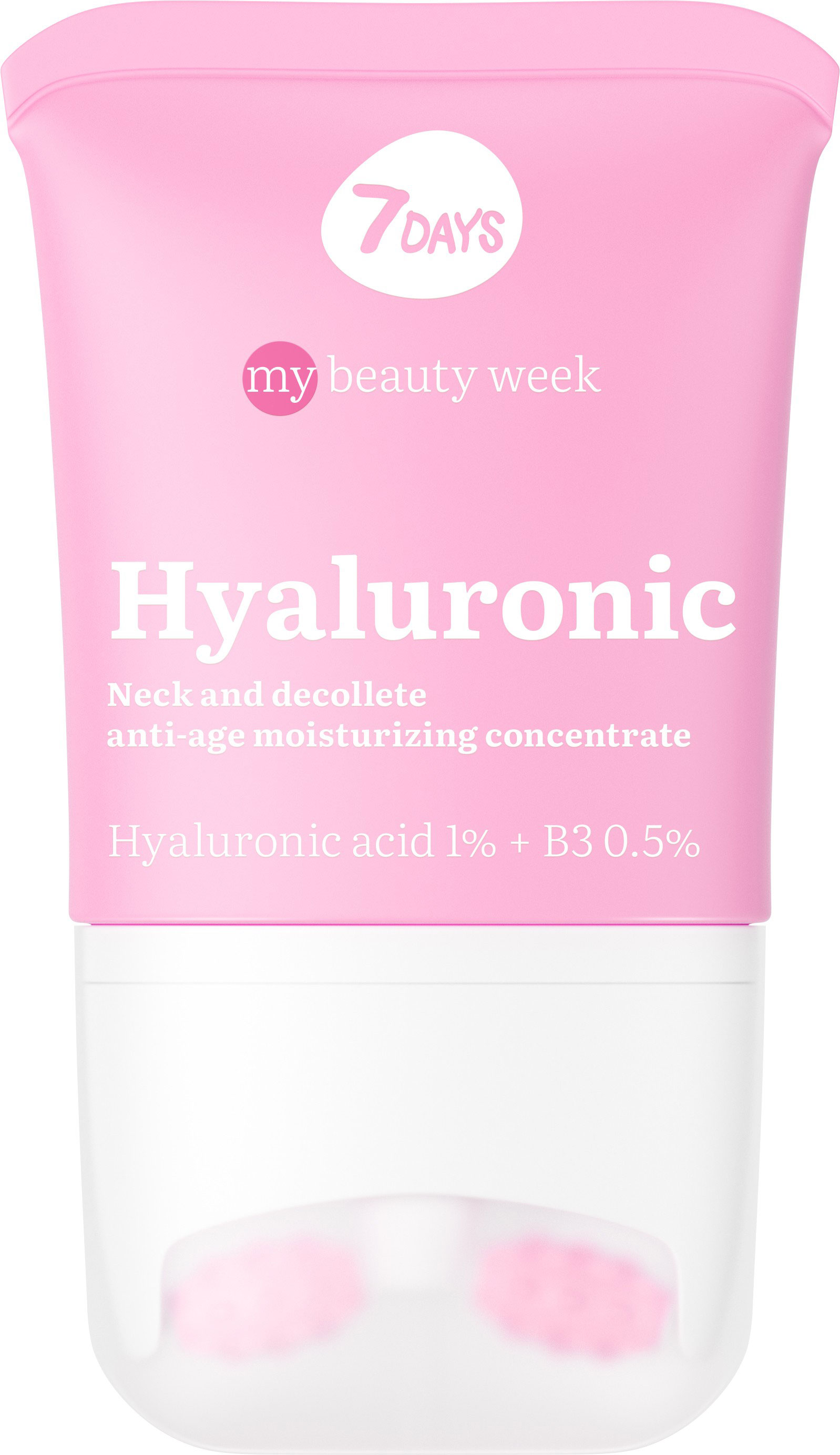 

Гель 7 Days Mbw Hyaluronic для шеи и зоны декольте антивозрастной 80 мл