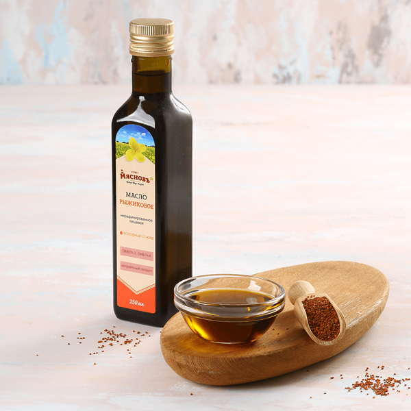 Масло рыжиковое нерафинированное холодного отжима МясновЪ Буфет