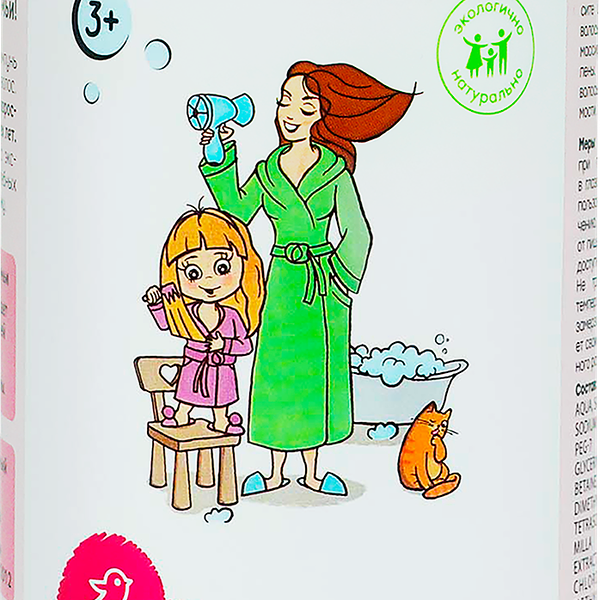 Шампунь для всех типов волос ПУСЯ, 1л