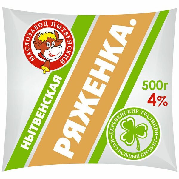 Ряженка Нытвенский Маслозавод 4%