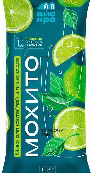 Основа для лимонада и коктейлей Айскро мохито