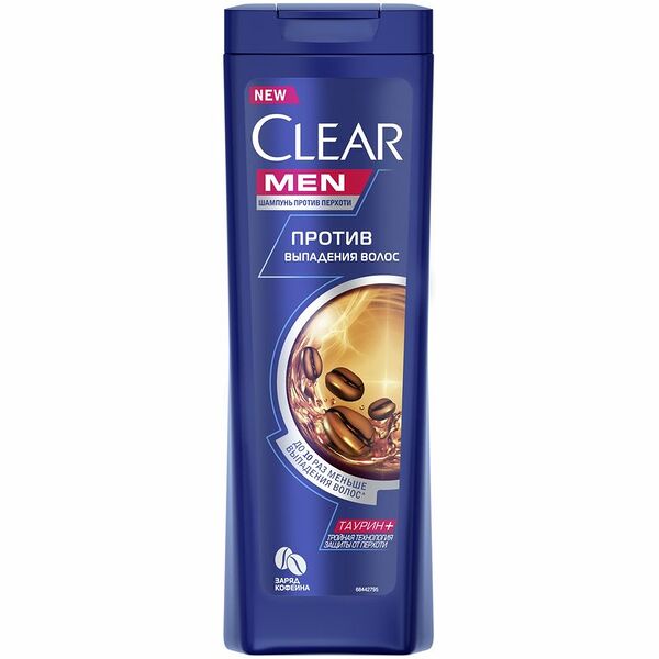 Шампунь Clear Vita abe для мужчин против выпадения волос, 400мл