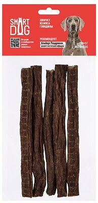 Лакомства Smart Dog хворост из мяса говядины