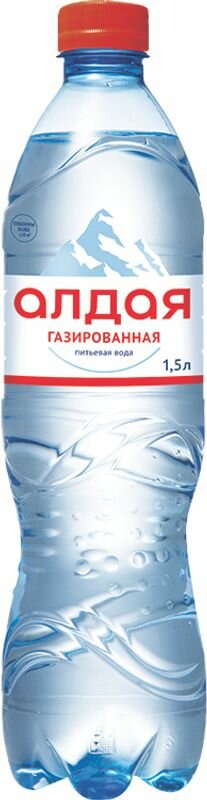 Купить Вода Алдая питьевая газированная ПЭТ 1,5л по низкой цене с ...
