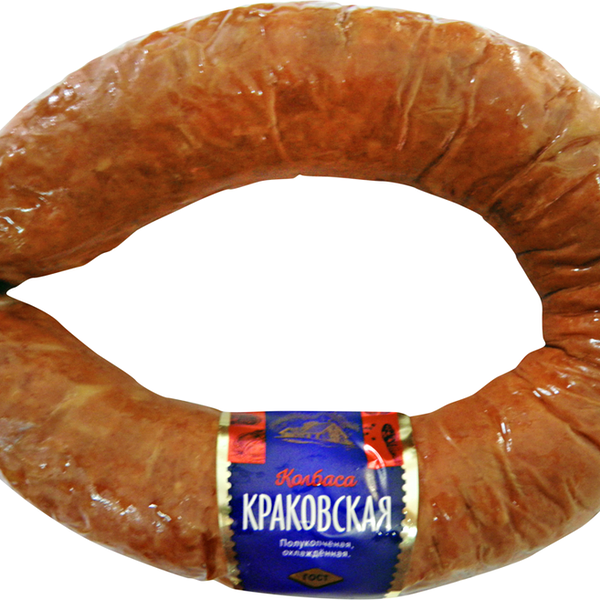 Колбаса ПОМАРК Краковская п/к ГОСТ кат.Б вес 