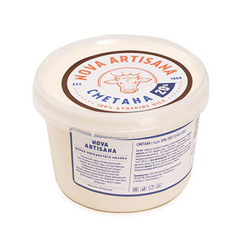 Сметана Nova Artisana 20% 200г Россия