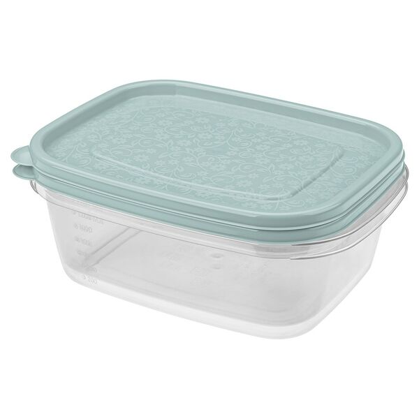 Набор контейнеров Арт-Декор, 2 шт, 1,25 л, пластик