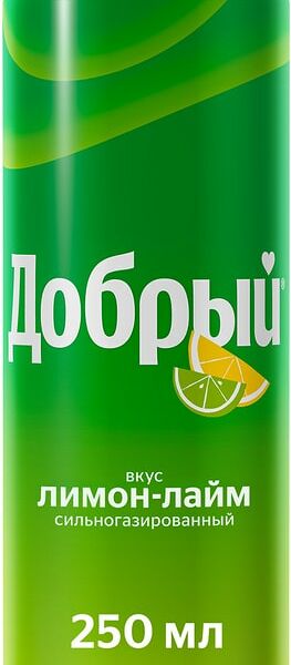 Напиток Добрый Лимон лайм 250мл