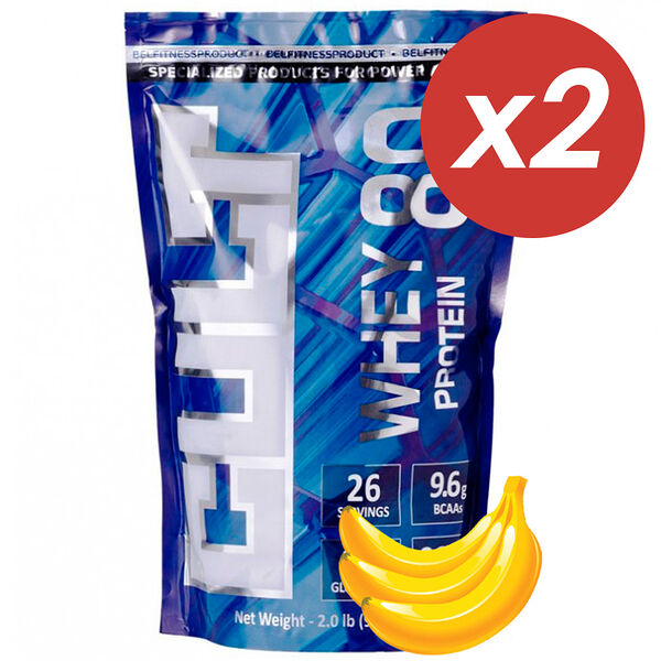 Cult Whey Protein 80 банан 900 г 2 шт