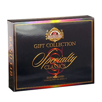 Чай черный/зеленый BASILUR Избранная классика Ассорти, 60пак