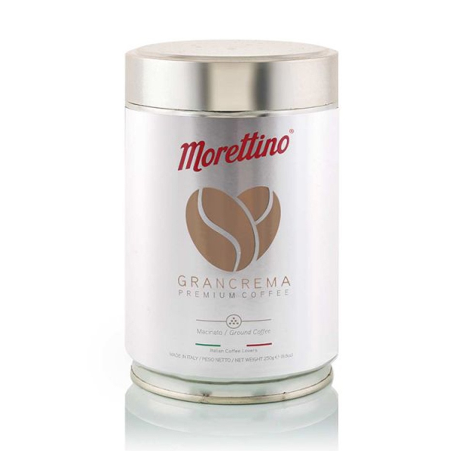 

Кофе молотый Grancrema, Morettino, 250 г, Италия