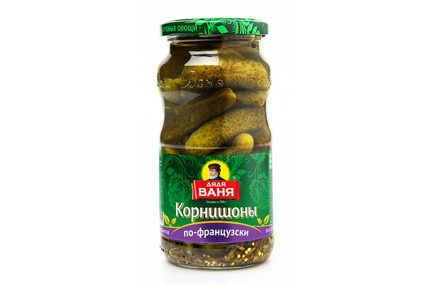 Огурцы Дядя Ваня корнишоны по-французски с/б
