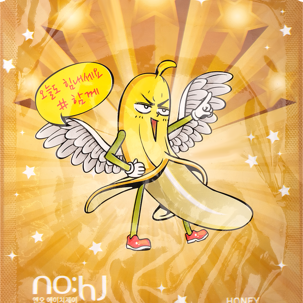 Маска для лица NOHJ Banaman с экстрактом меда, для всех типов кожи, 25г