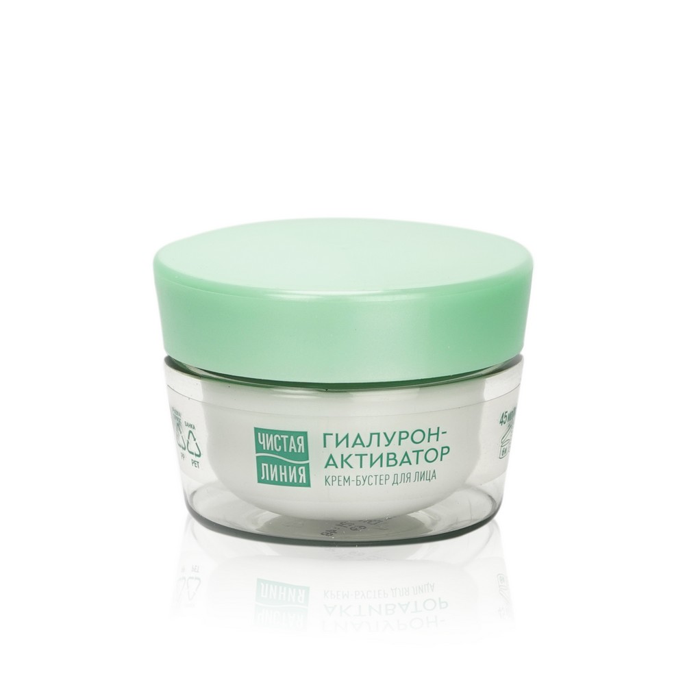

Крем-бустер для лица Чистая Линия Гиалурон-Активатор с Экстрактом Василька 45 мл