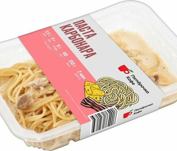 Паста Карбонара Пятерочка Кафе 250г