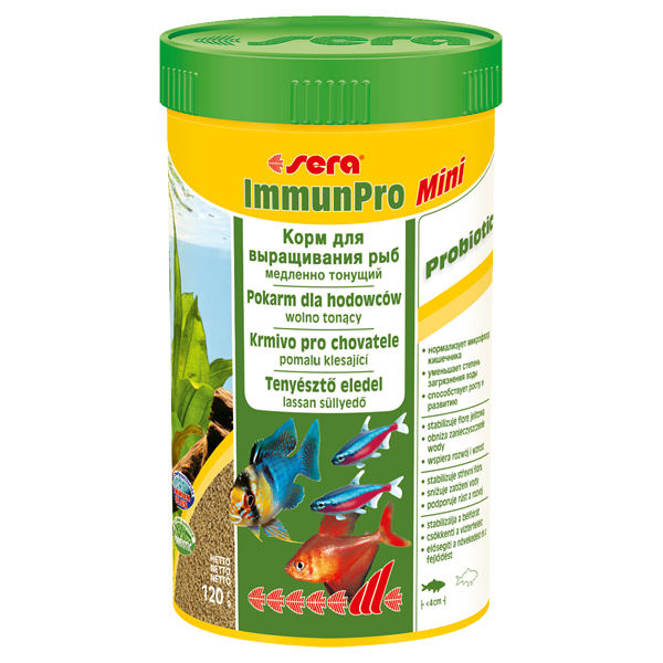 Sera Корм Sera для рыб ImmunPro Mini 250 мл (120 г)
