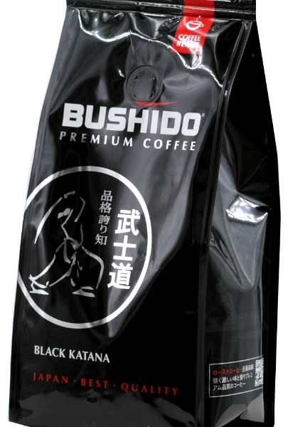Кофе в зернах Bushido Black Katana