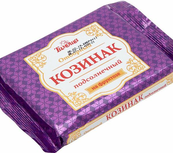 Козинак ТИМОША подсолнечный, на фруктозе