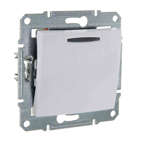 Выключатель одноклавишный Glossa Schneider Electric