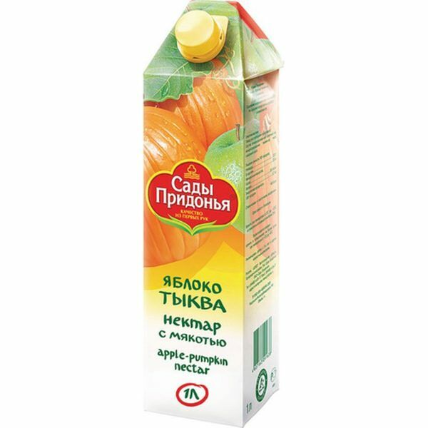 Нектар Сады Придонья Яблоко-Тыква с мякотью