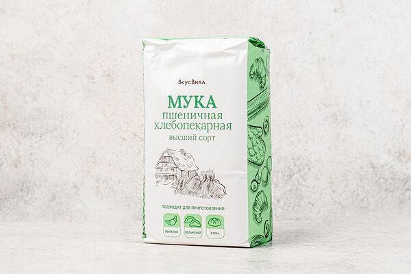 Мука пшеничная высший сорт