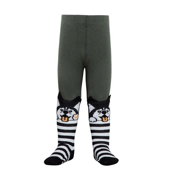 Колготки детские Conte-kids tip-top, р.116-122 (18), 560 хаки  17С-60СП