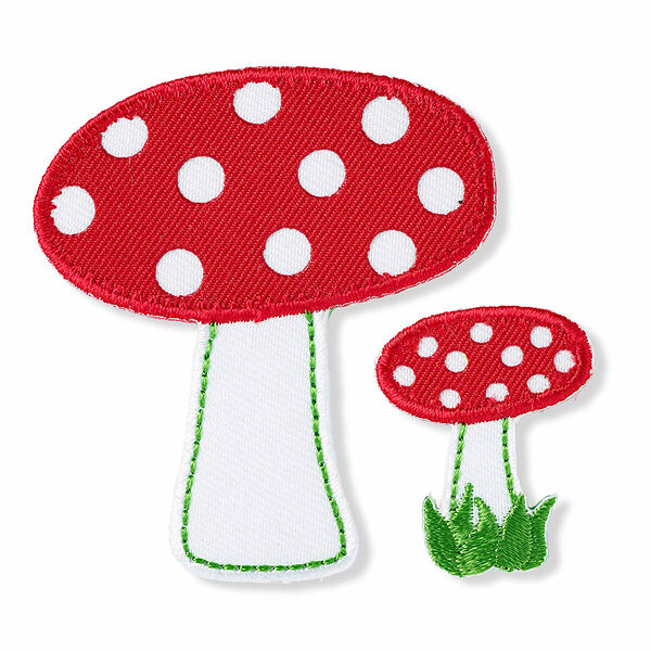 924214 Термоаппликация Эксклюзивная Грибы 2шт. Prym