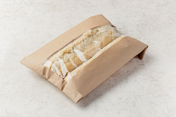 Выпекаем дома. Багет пшеничный с чесноком. 2 шт. Пекарня