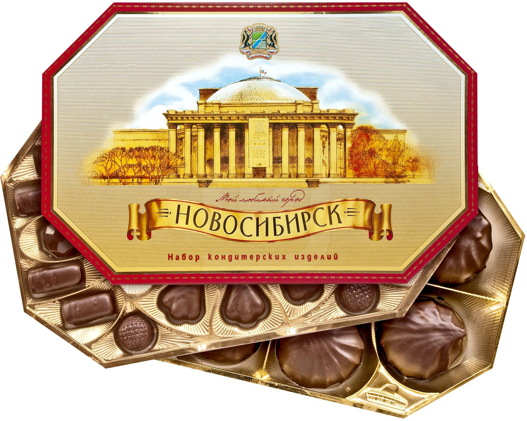 

Конфеты Новосибирская ШФ Мой любимый город Новосибирск 720 г