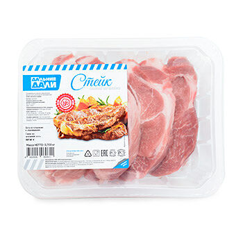 Стейк свиной из шейки охлажденный Дальние Дали Агро-Белогорье