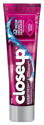 Зубная паста CloseUp Cool Kiss Evefresh с антибактериальным ополаскивателем