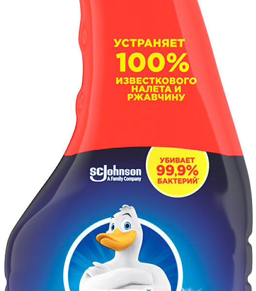 Средство для ванной Туалетный Утенок Супер сила Видимый эффект