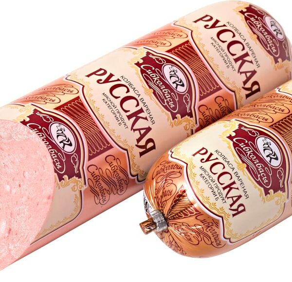 Колбаса вареная Сибколбасы Русская