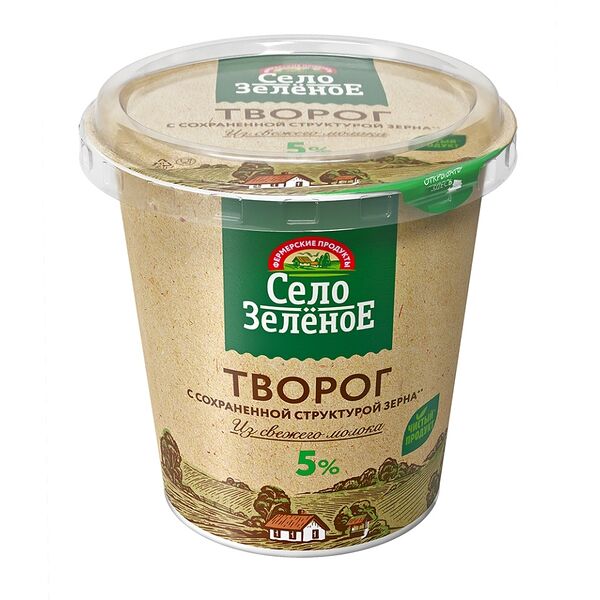 Творог Село Зелёное, 5%