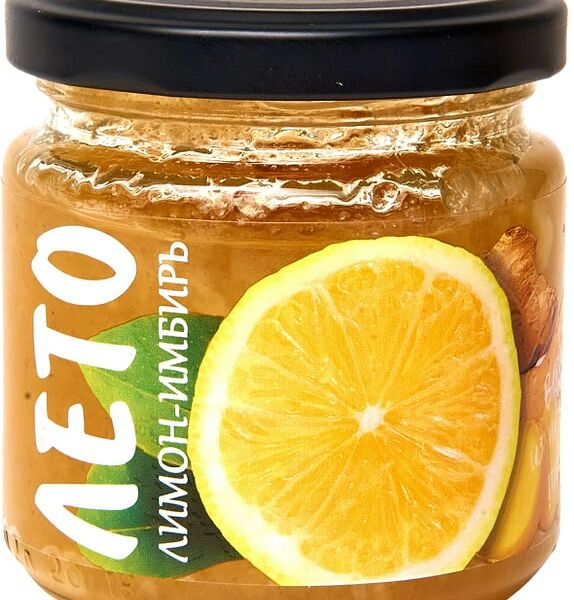 Варенье Лето Лимон-Имбирь 200г